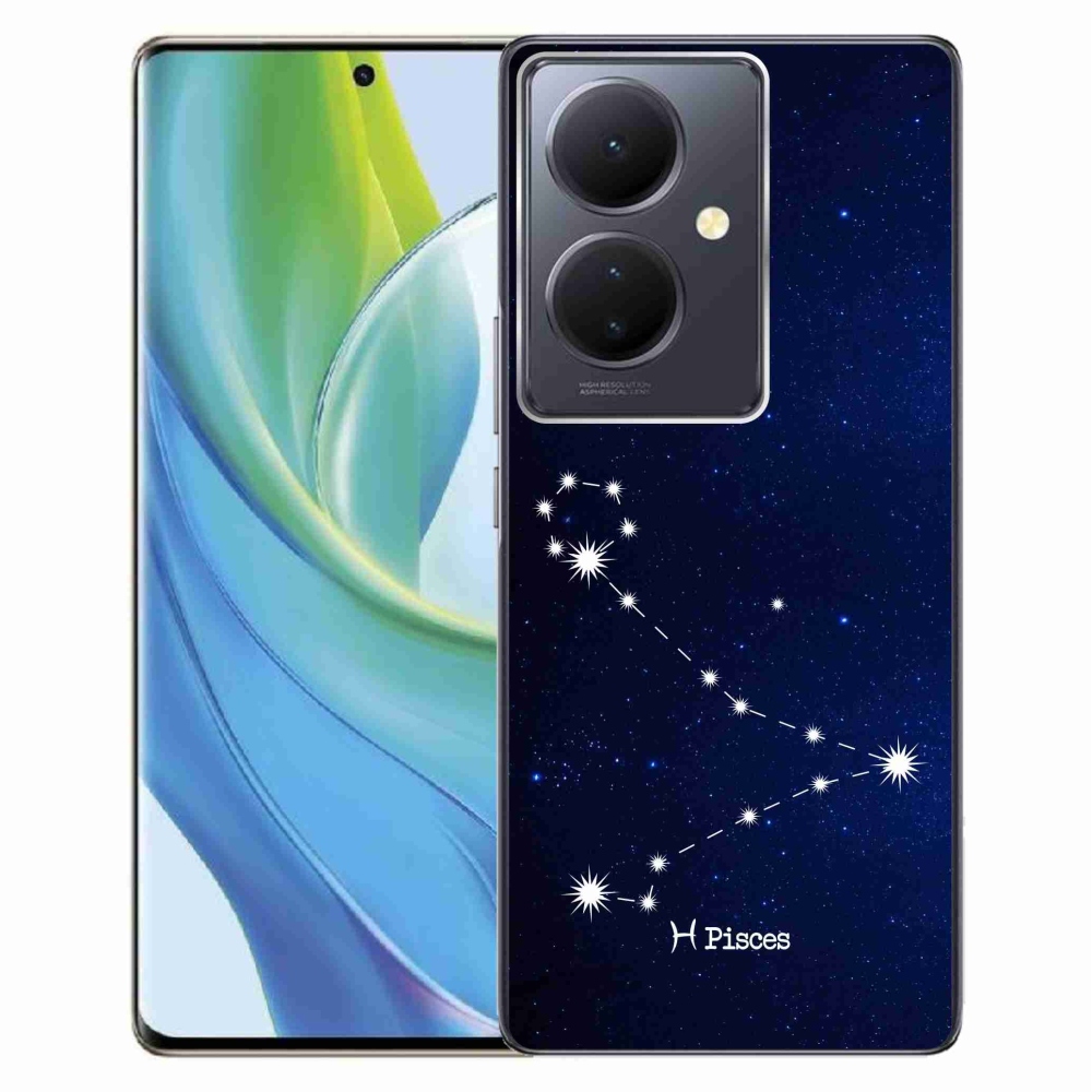 Gelový kryt mmCase na Vivo V29 Lite 5G - souhvězdí Ryby