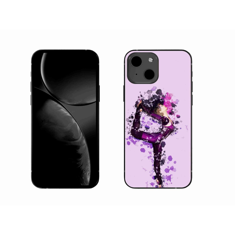 Gelový kryt mmCase na iPhone 13 6.1 - baletka