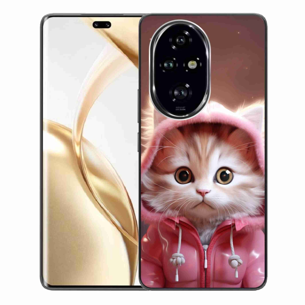 Gelový kryt mmCase na Honor 200 Pro 5G - roztomilé kotě 3