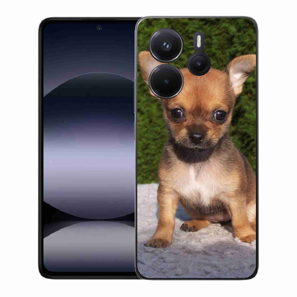 Gelový kryt mmCase na Xiaomi Redmi Note 14 - čivava 3