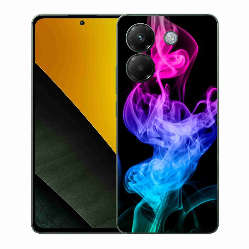 Gelový kryt mmCase na Xiaomi Poco M7 Pro 5G - abstraktní vzor 8