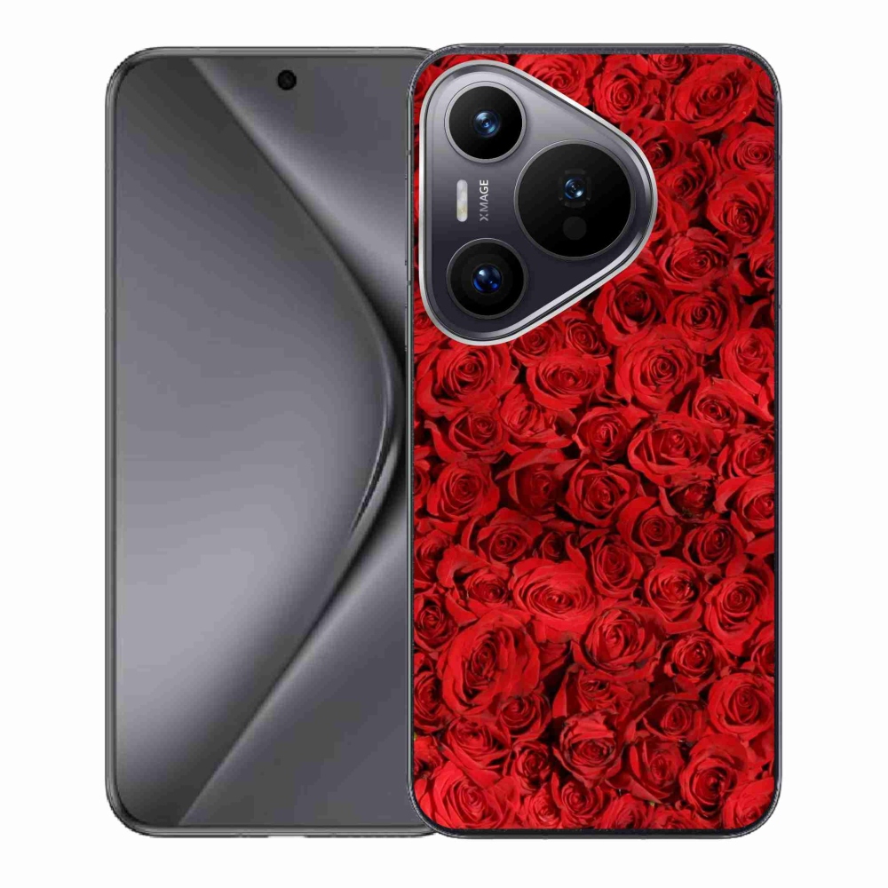 Gelový kryt mmCase na Huawei Pura 70 - růže