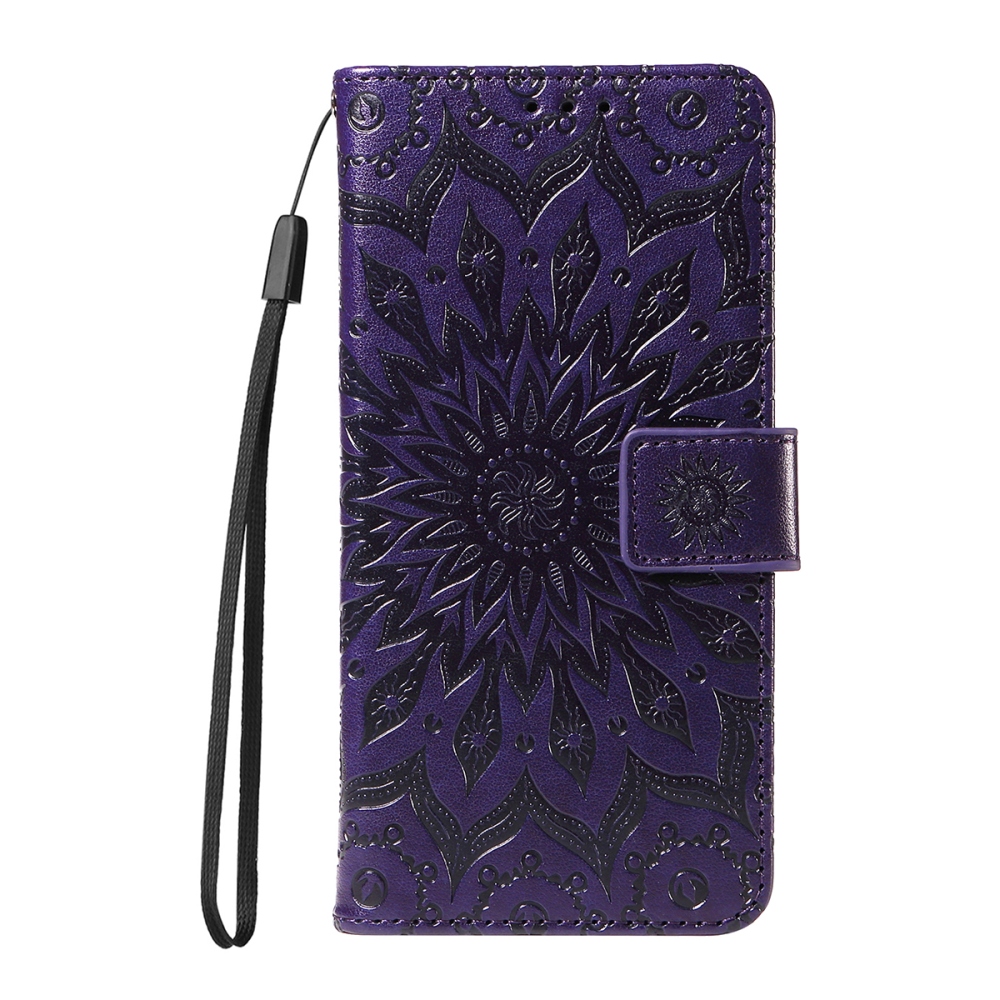 Sunflower knížkové pouzdro na Xiaomi Redmi 15C 4G/5G (173mm) - tmavěfialové