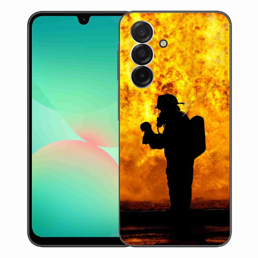 Gelový kryt mmCase na Samsung Galaxy A26 5G - hasič