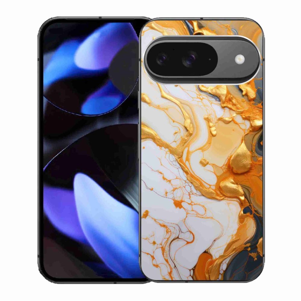 Gelový kryt mmCase na Google Pixel 9/9 Pro - abstraktní motiv 6