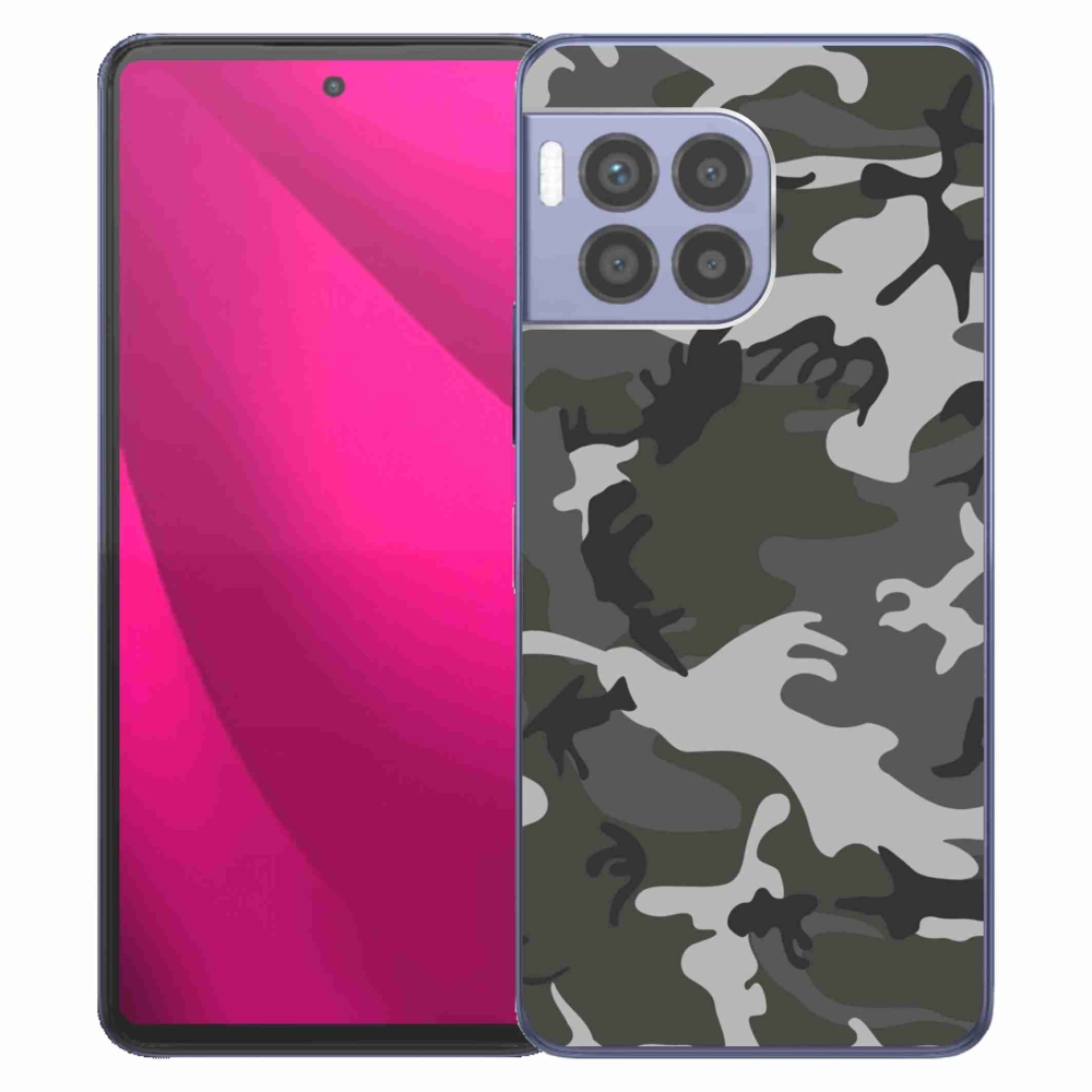 Gelový kryt mmCase na T-Mobile T Phone 2 Pro - maskáčový vzor