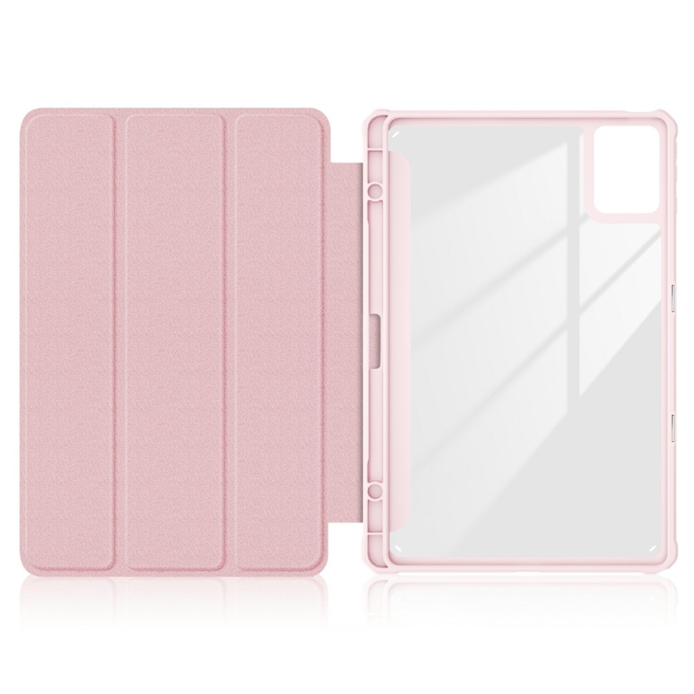 Case chytré zavírací pouzdro na tablet Lenovo Tab K11 Plus - růžové