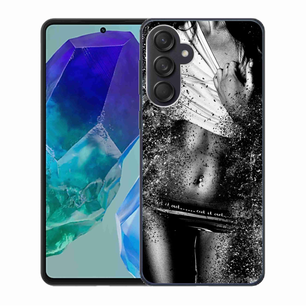 Gelový kryt mmCase na Samsung Galaxy M55 5G - sexy žena 1
