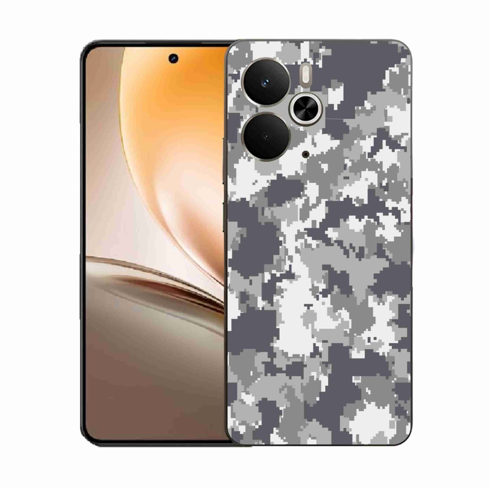 Gelový kryt mmCase na Realme 14 5G - maskáčový vzor 2