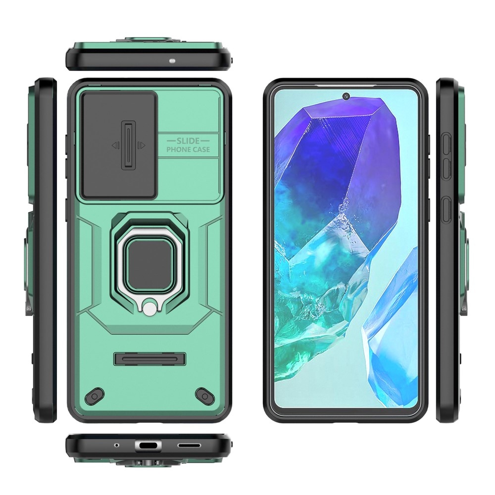 Lens odolný kryt na Samsung Galaxy M55 5G - zelený