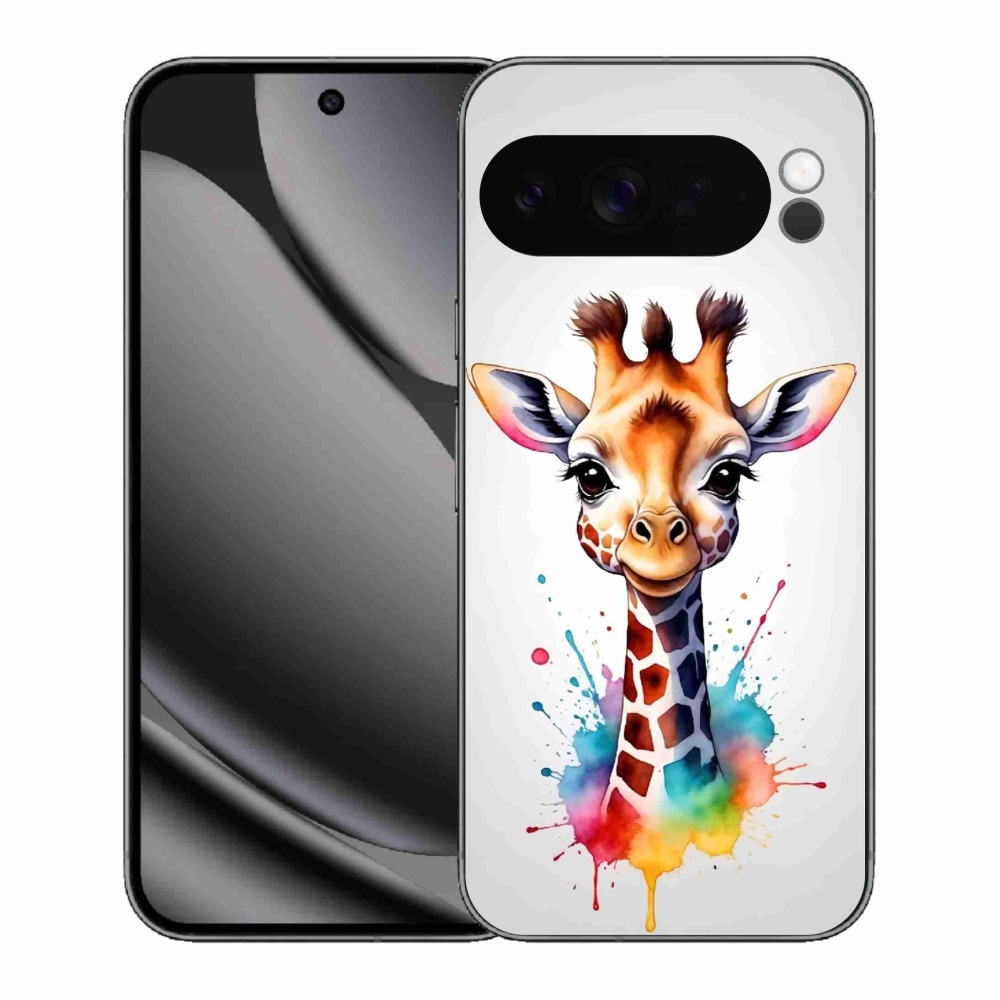 Gelový kryt mmCase na Google Pixel 10 Pro XL - žirafa 1