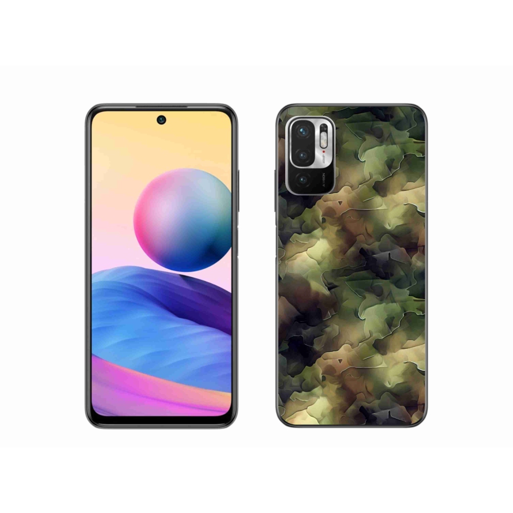 Gelový kryt mmCase na Xiaomi Poco M3 Pro/5G - maskáčový vzor 10