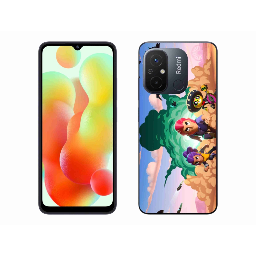Gelový kryt mmCase na Xiaomi Redmi 12C - brawl stars