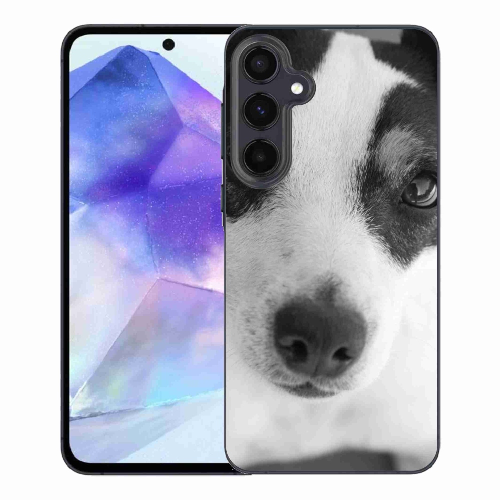 Gelový kryt mmCase na Samsung Galaxy A55 5G - pes
