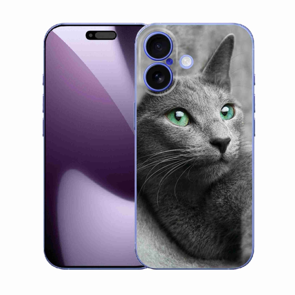 Gelový kryt mmCase na iPhone 17 - kočka 2