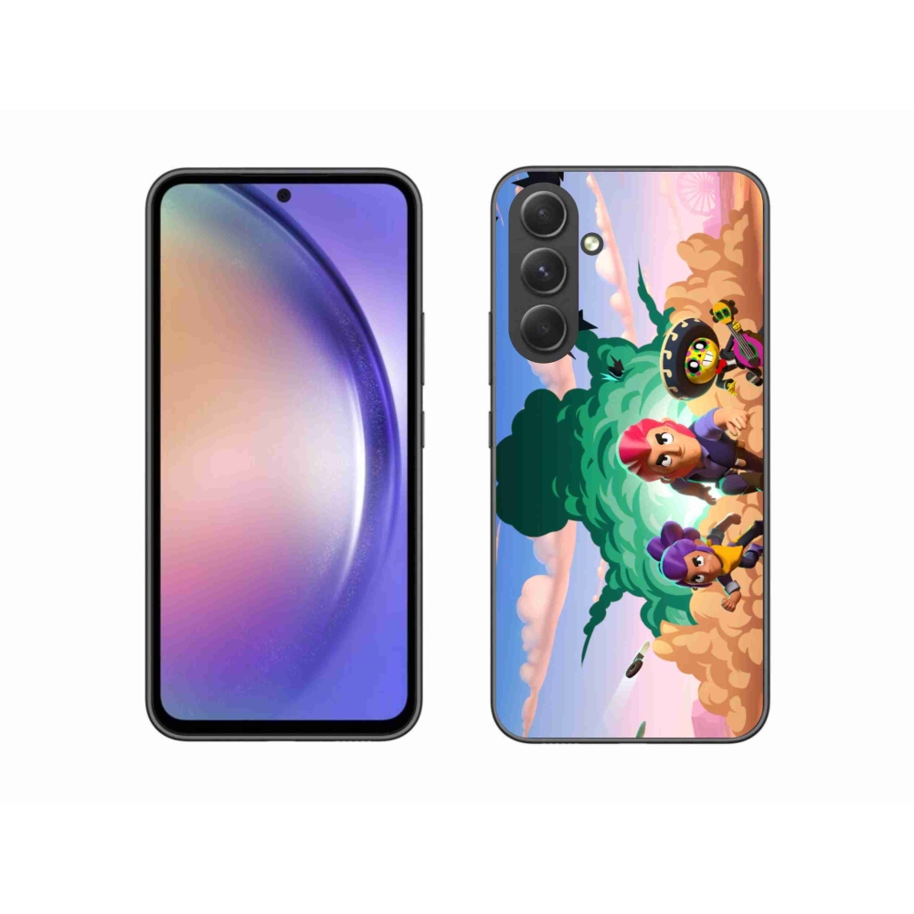 Gelový kryt mmCase na Samsung Galaxy A54 5G - brawl stars