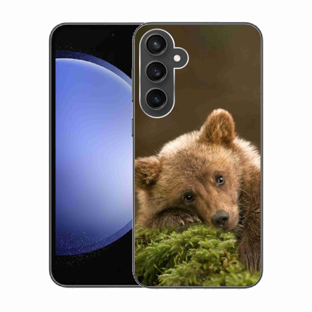 Gelový kryt mmCase na Samsung Galaxy S23 FE - medvěd