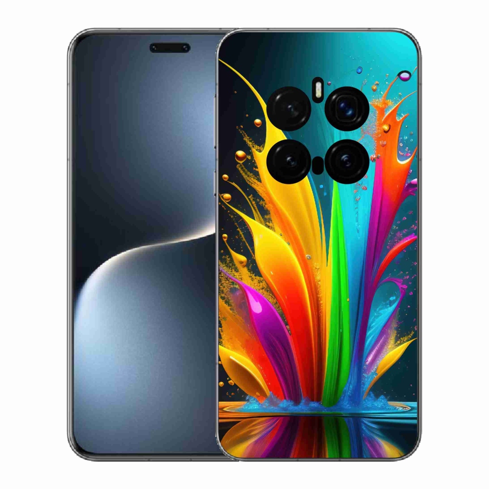 Gelový kryt mmCase na Honor Magic 7 Pro 5G - abstraktní motiv 1
