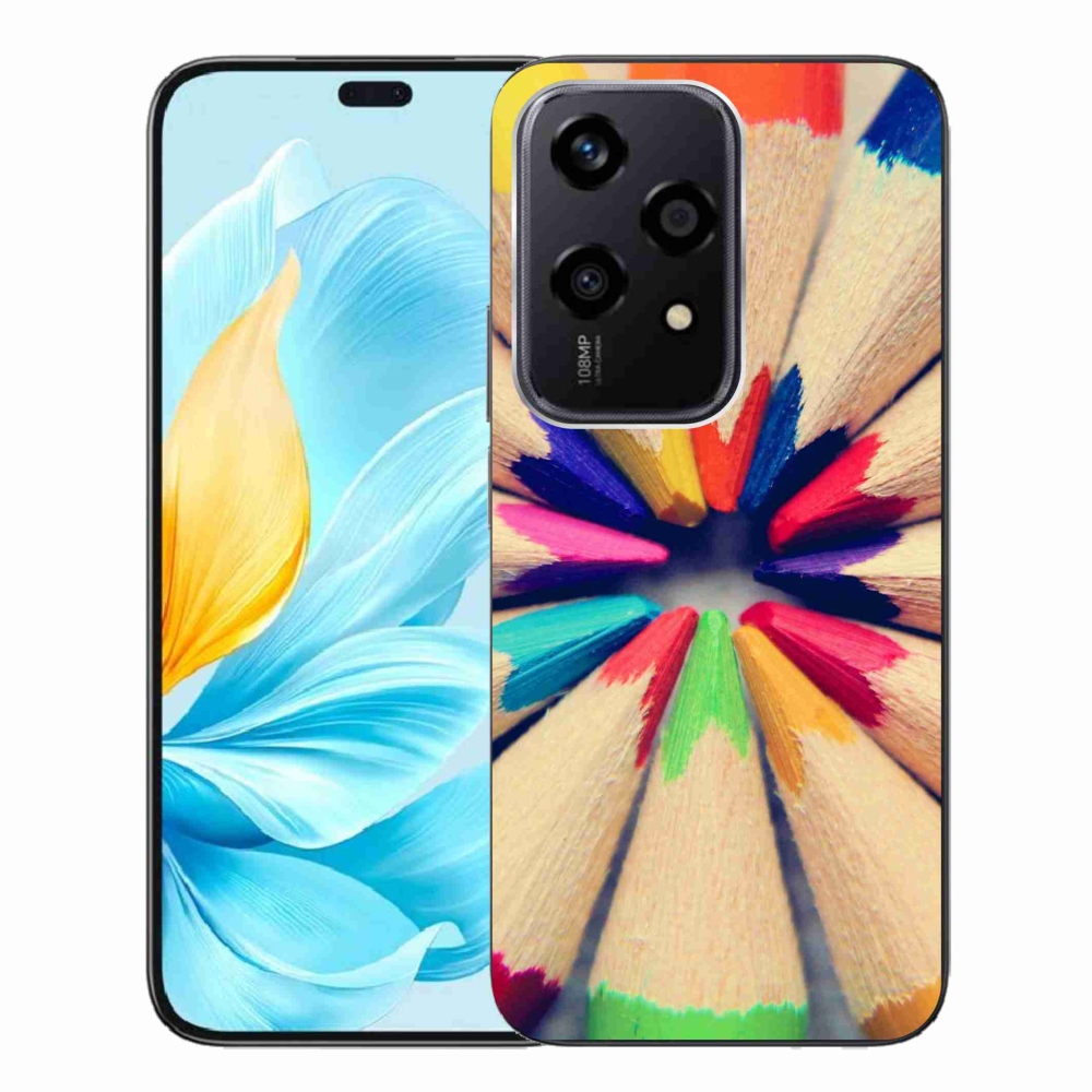 Gelový kryt mmCase na Honor 200 Lite 5G - pastelky 