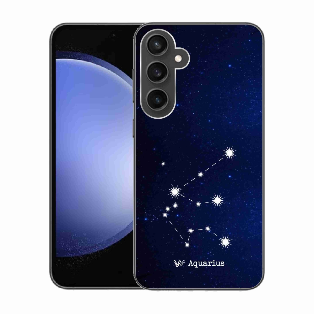 Gelový kryt mmCase na Samsung Galaxy S23 FE - souhvězdí Vodnáře