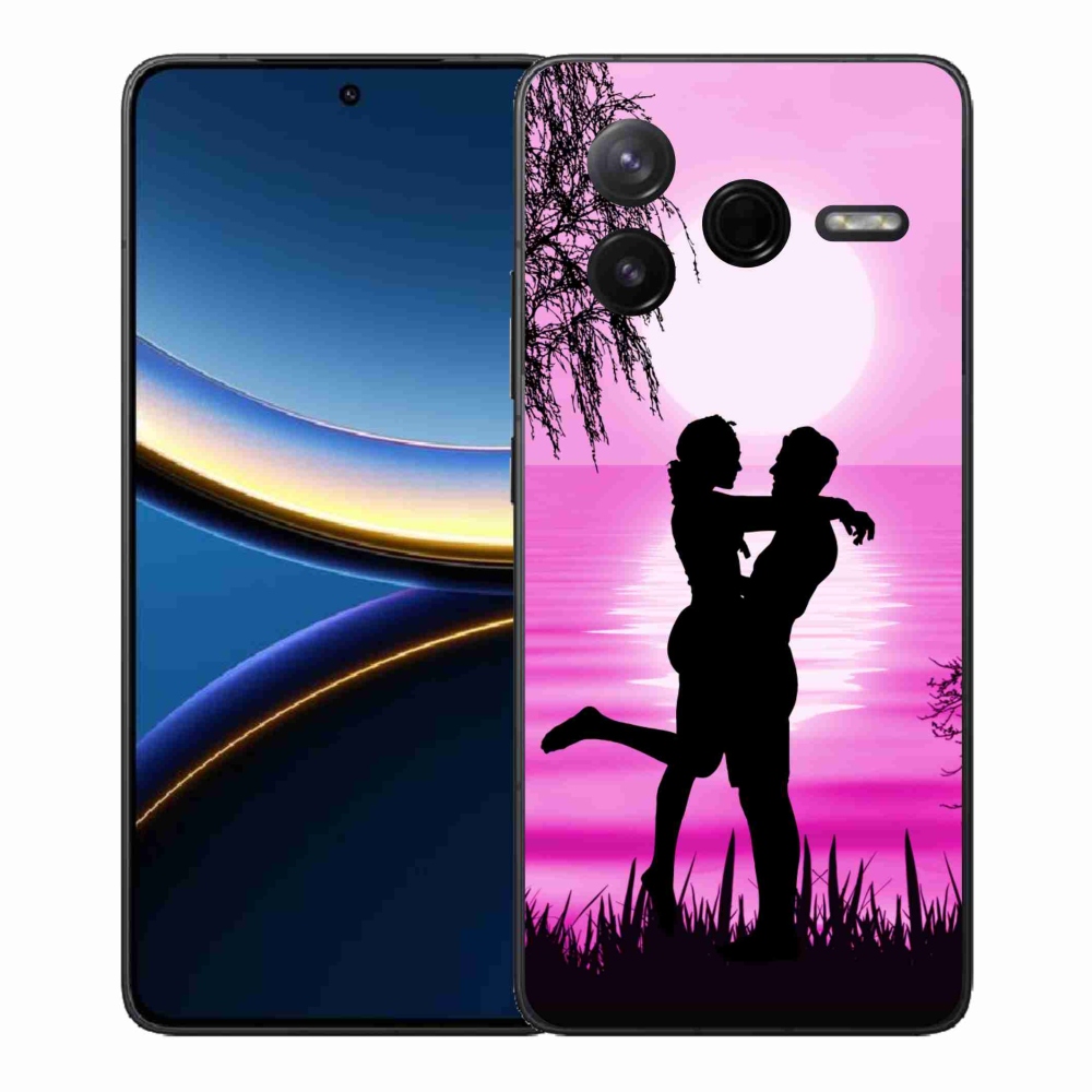Gelový kryt mmCase na Xiaomi Poco F7 Pro - západ slunce