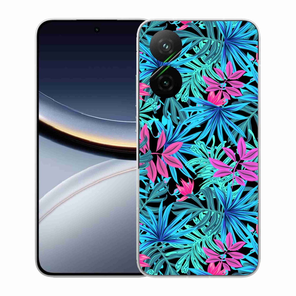 Gelový kryt mmCase na Xiaomi Poco F7 5G - květiny 3