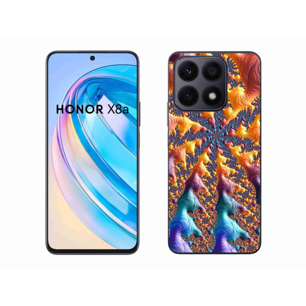 Gelový kryt mmCase na Honor X8a - abstraktní motiv 23