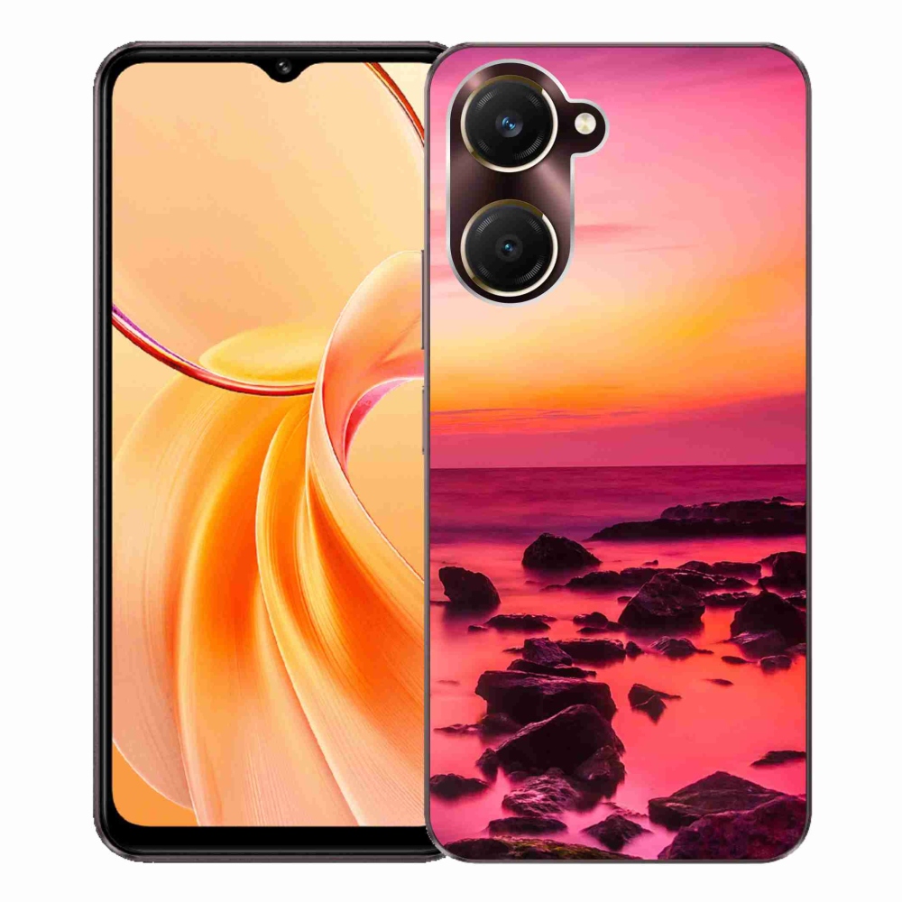 Gelový kryt mmCase na Vivo Y28s 5G - moře a záře