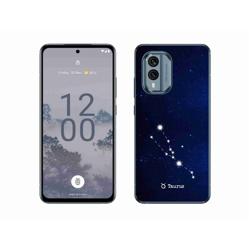 Gelový kryt mmCase na Nokia X30 5G - souhvězdí Býka