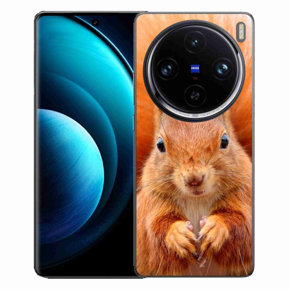 Gelový kryt mmCase na Vivo X100 Pro 5G - veverka