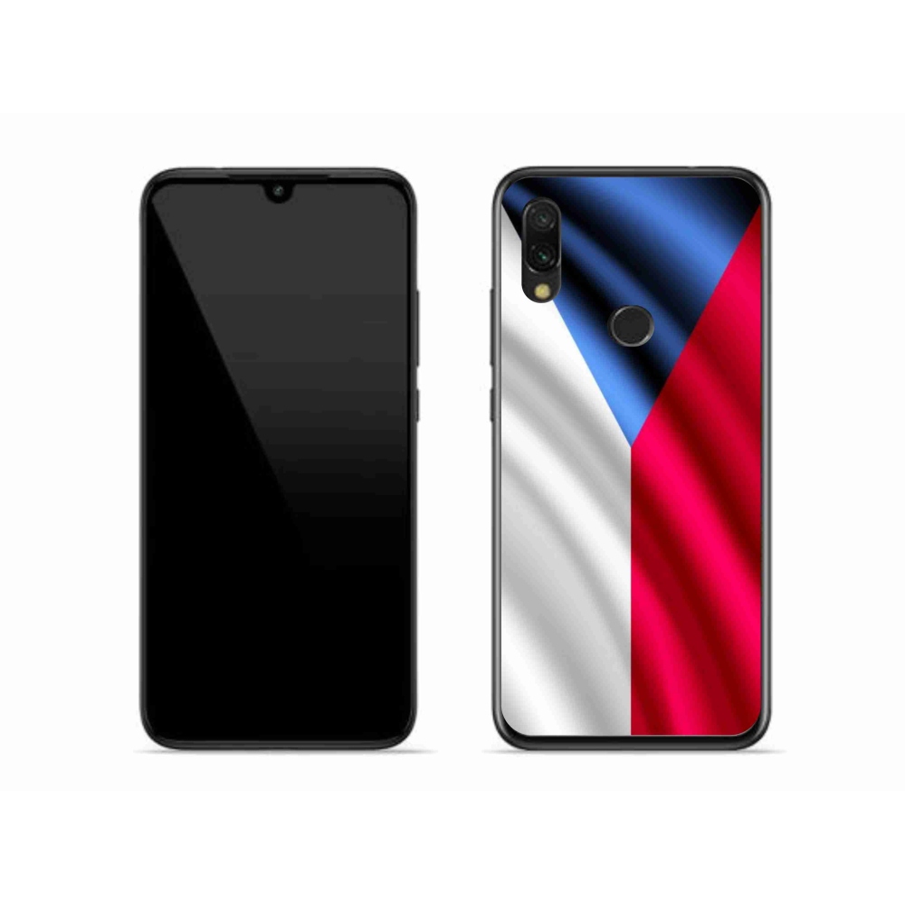 Gelový kryt mmCase na mobil Xiaomi Redmi 7 - česká vlajka