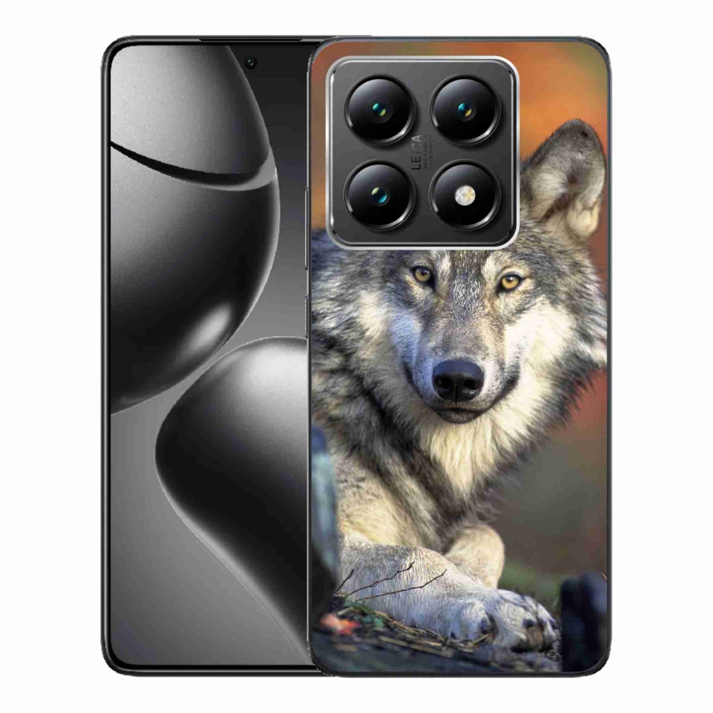 Gelový obal mmCase na Xiaomi 14T - vlk