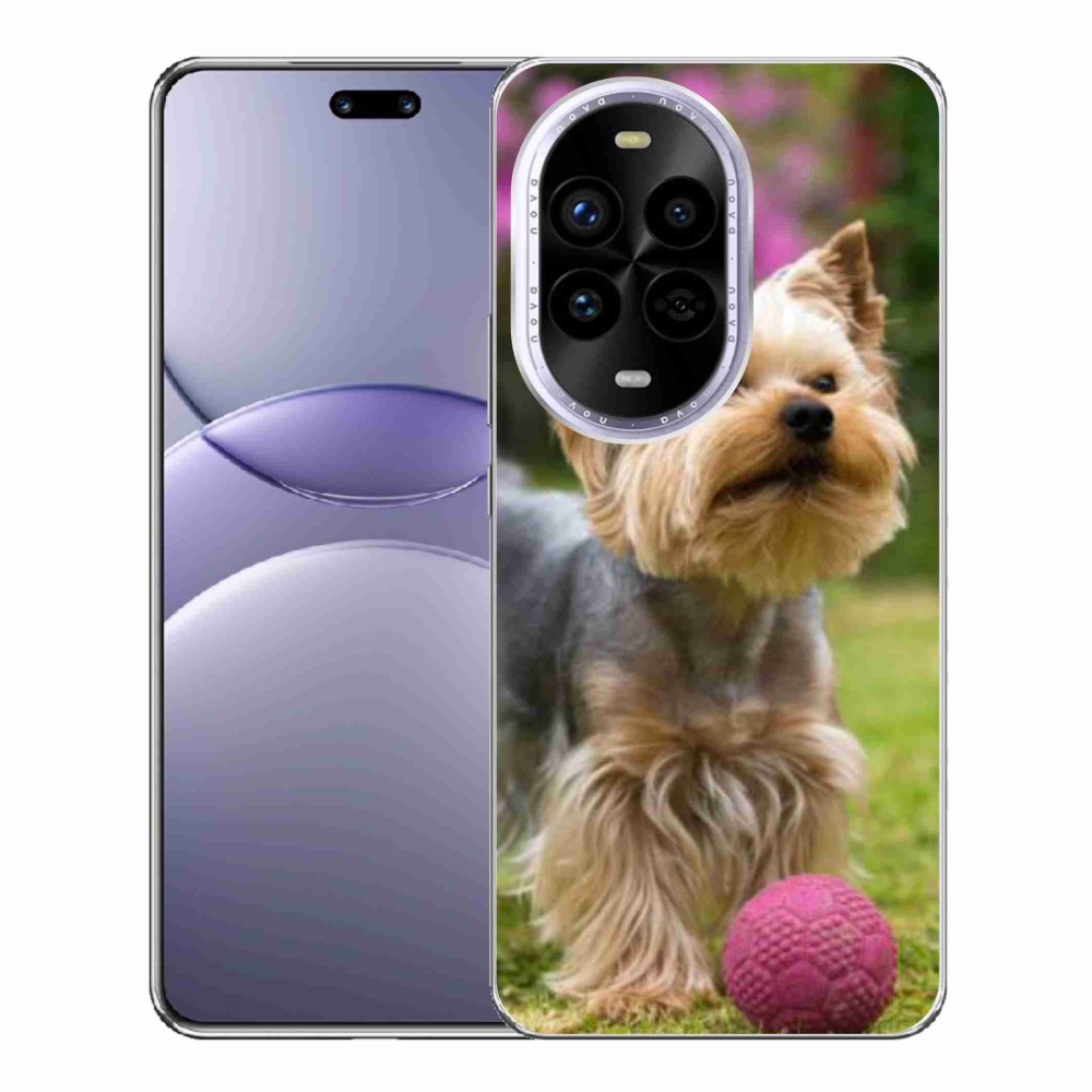 Gelový kryt mmCase na Huawei Nova 13 Pro 5G - jorkšír 4