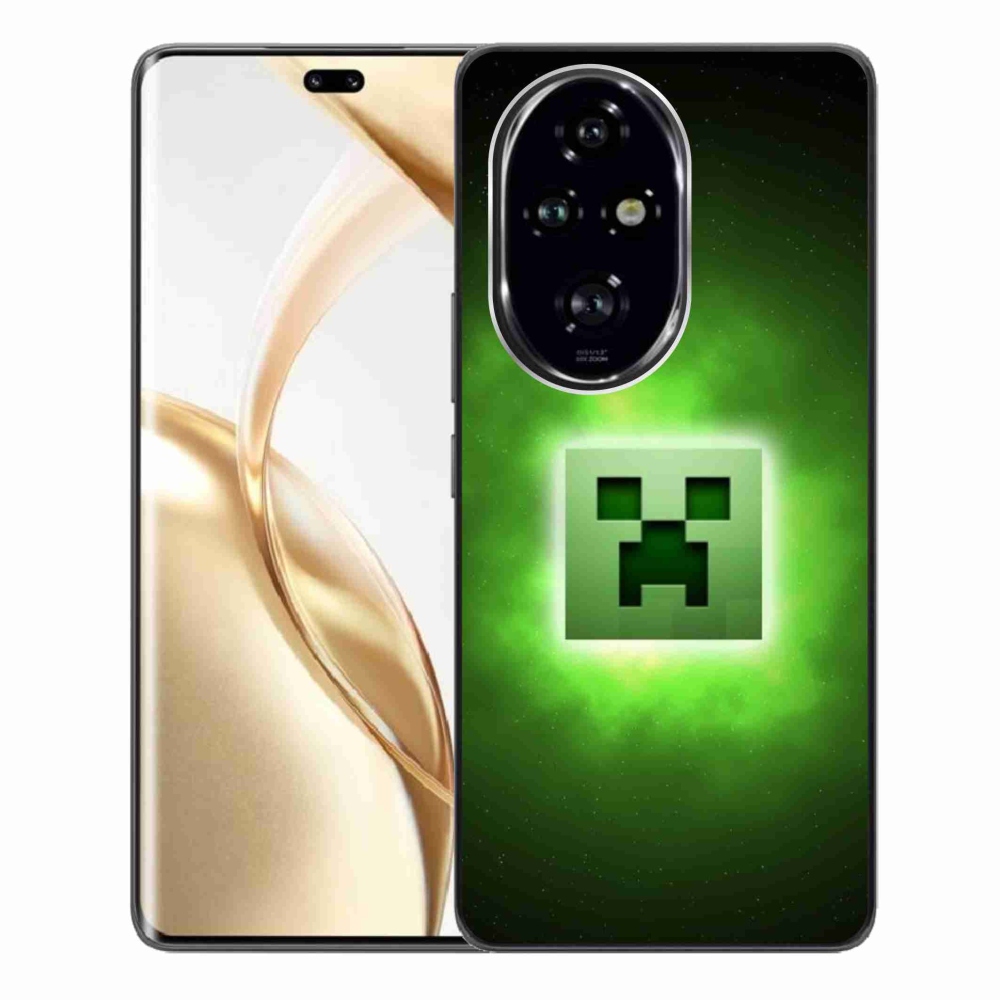 Gelový kryt mmCase na Honor 200 Pro 5G - minecraft