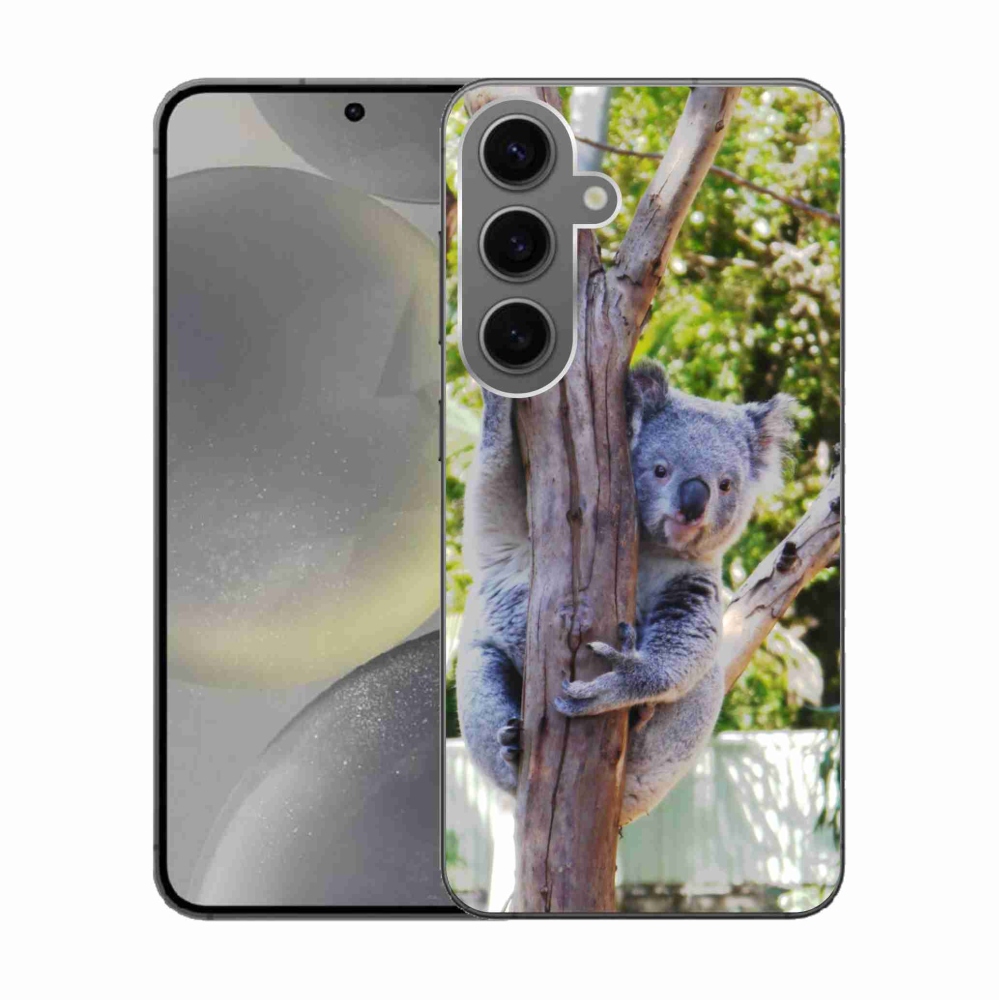 Gelový kryt mmCase na Samsung Galaxy S24 - koala