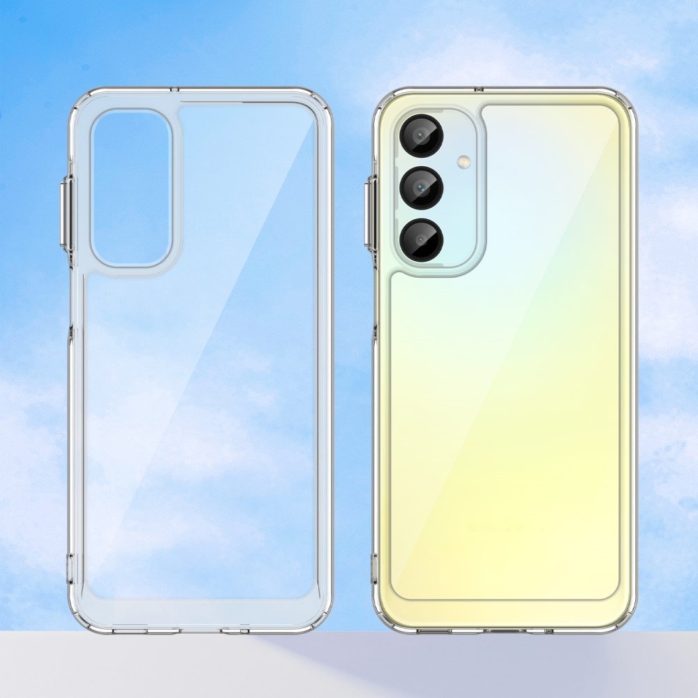 Gelový obal s pevnými zády na Samsung Galaxy A16 4G/5G - průhledný
