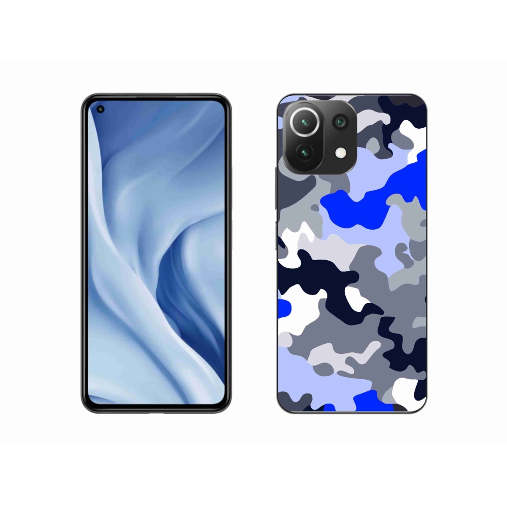 Gelový kryt mmCase na Xiaomi Mi 11 Lite 4G/5G - maskáčový vzor 8