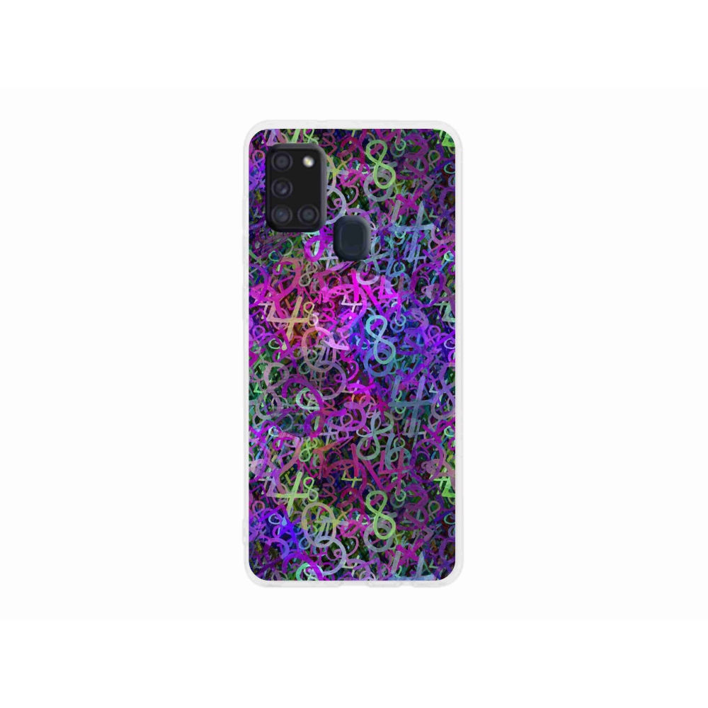 Gelový kryt mmCase na Samsung Galaxy A21s - abstraktní motiv 25