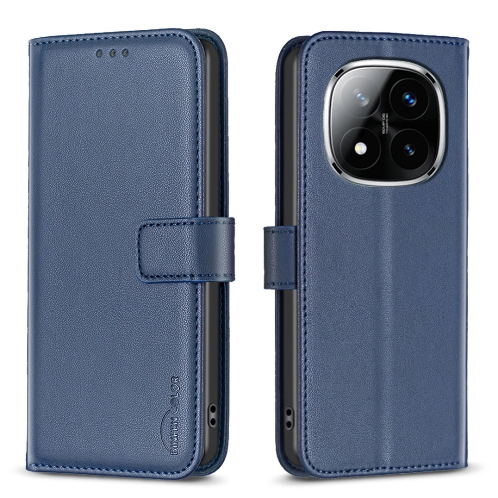 BNF knížkové pouzdro na Xiaomi Redmi Note 14 Pro 5G/Poco X7 5G/Note 14 Pro+ 5G - modré
