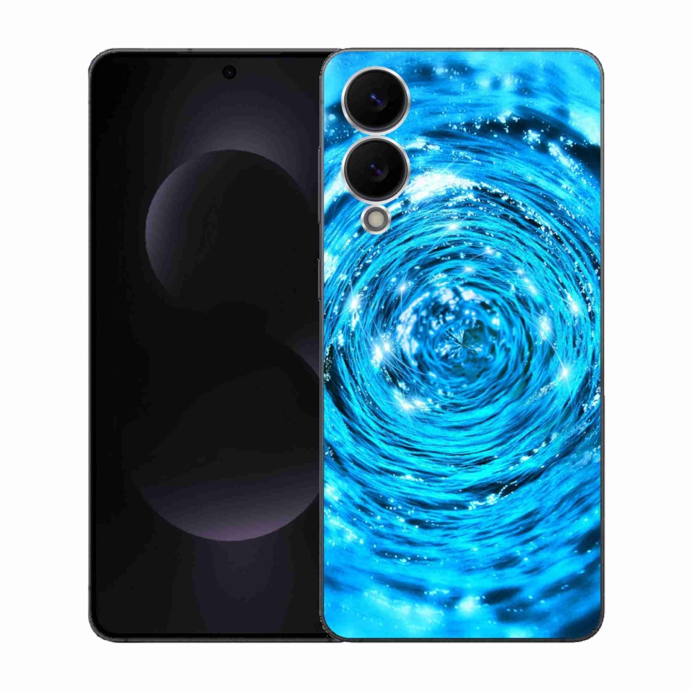 Gelový kryt mmCase na Samsung Galaxy S25 Edge - vodní vír