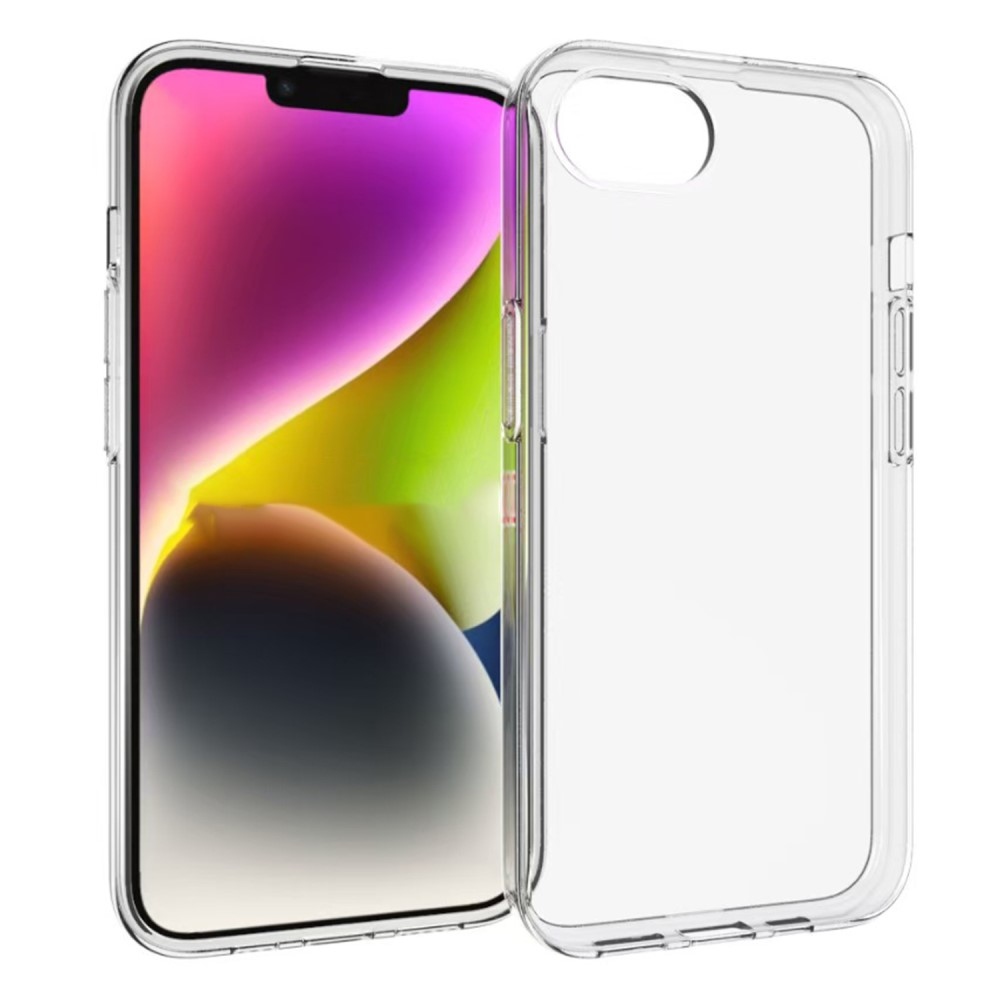 Průhledný gelový obal na iPhone 16e - průhledný