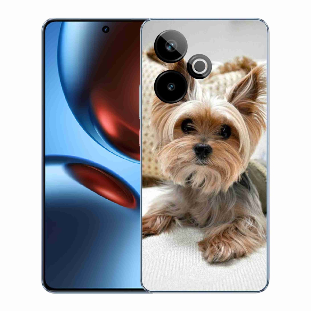 Gelový kryt mmCase na Realme GT 7 5G/GT 7T 5G - jorkšír 5