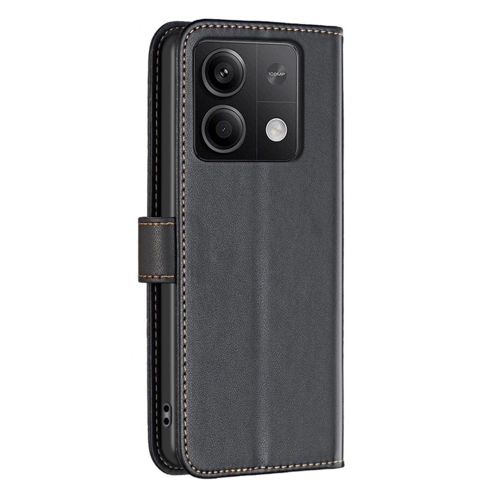 BNF knížkové pouzdro na Xiaomi Redmi Note 13 5G - černé