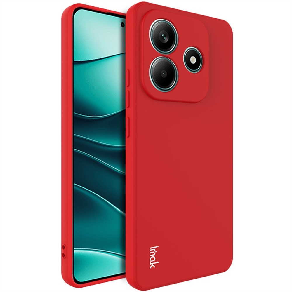 IMK gelový obal na Xiaomi Redmi Note 14 5G - červený