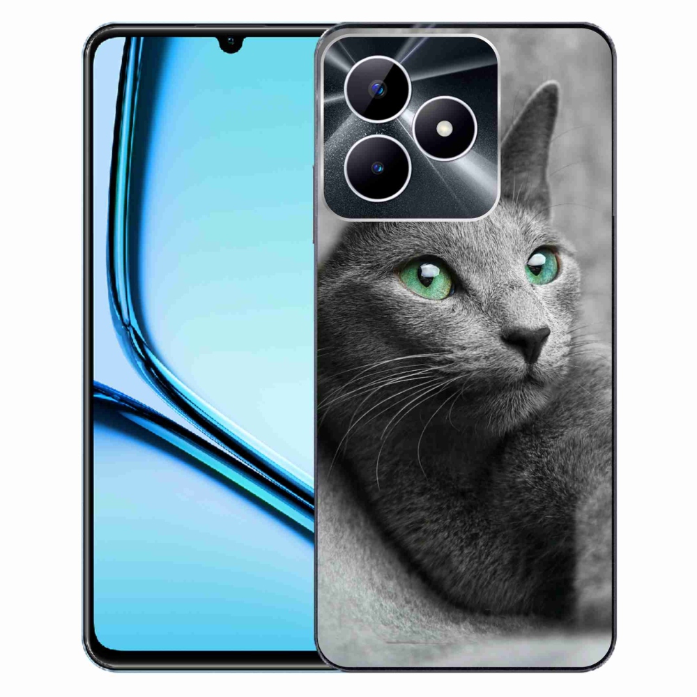 Gelový kryt mmCase na Realme Note 50 - kočka 2