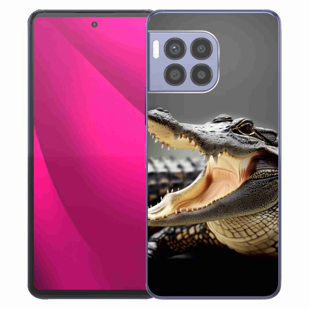 Gelový kryt mmCase na T-Mobile T Phone 2 Pro - krokodýl