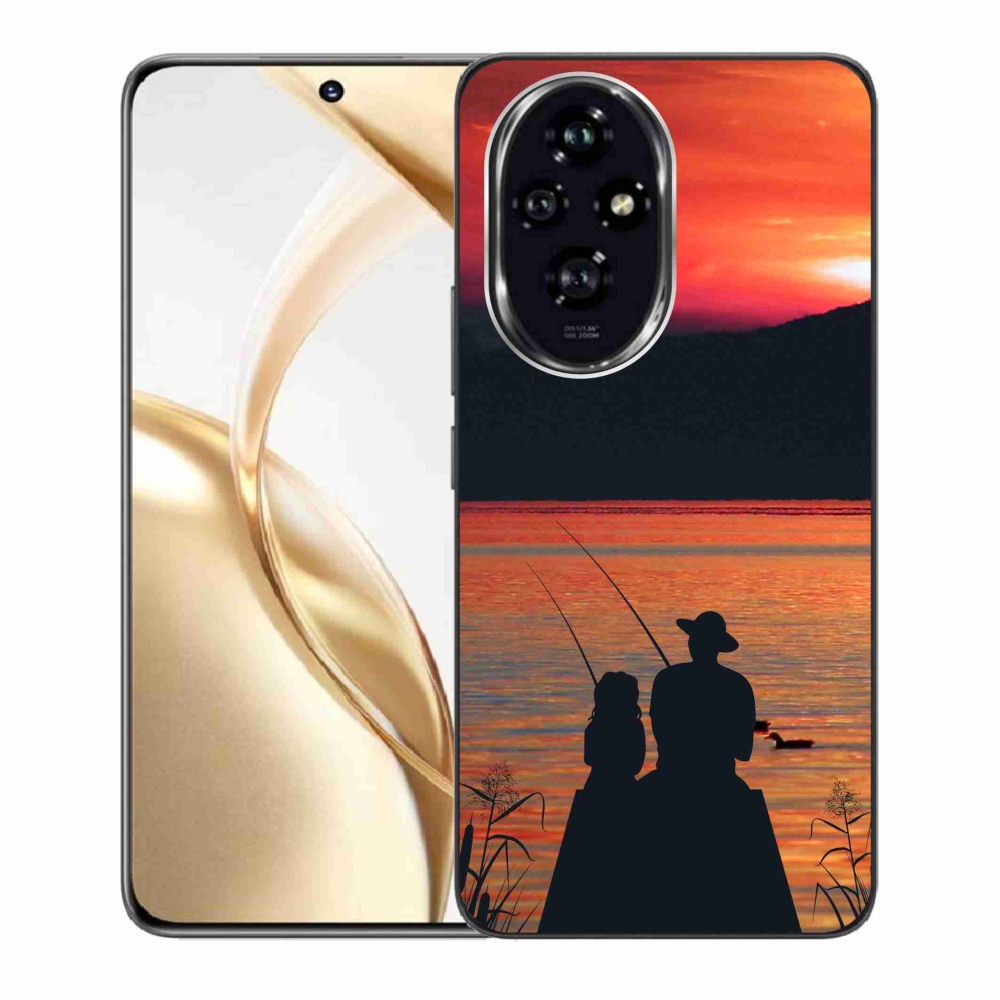 Gelový kryt mmCase na Honor 200 5G - rybaření 3