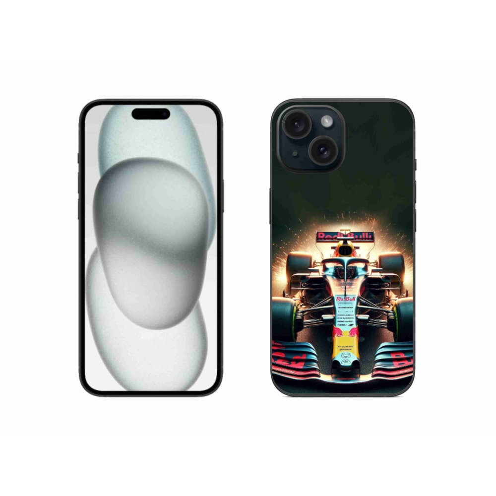 Gelový kryt mmCase na iPhone 15 - formule 3