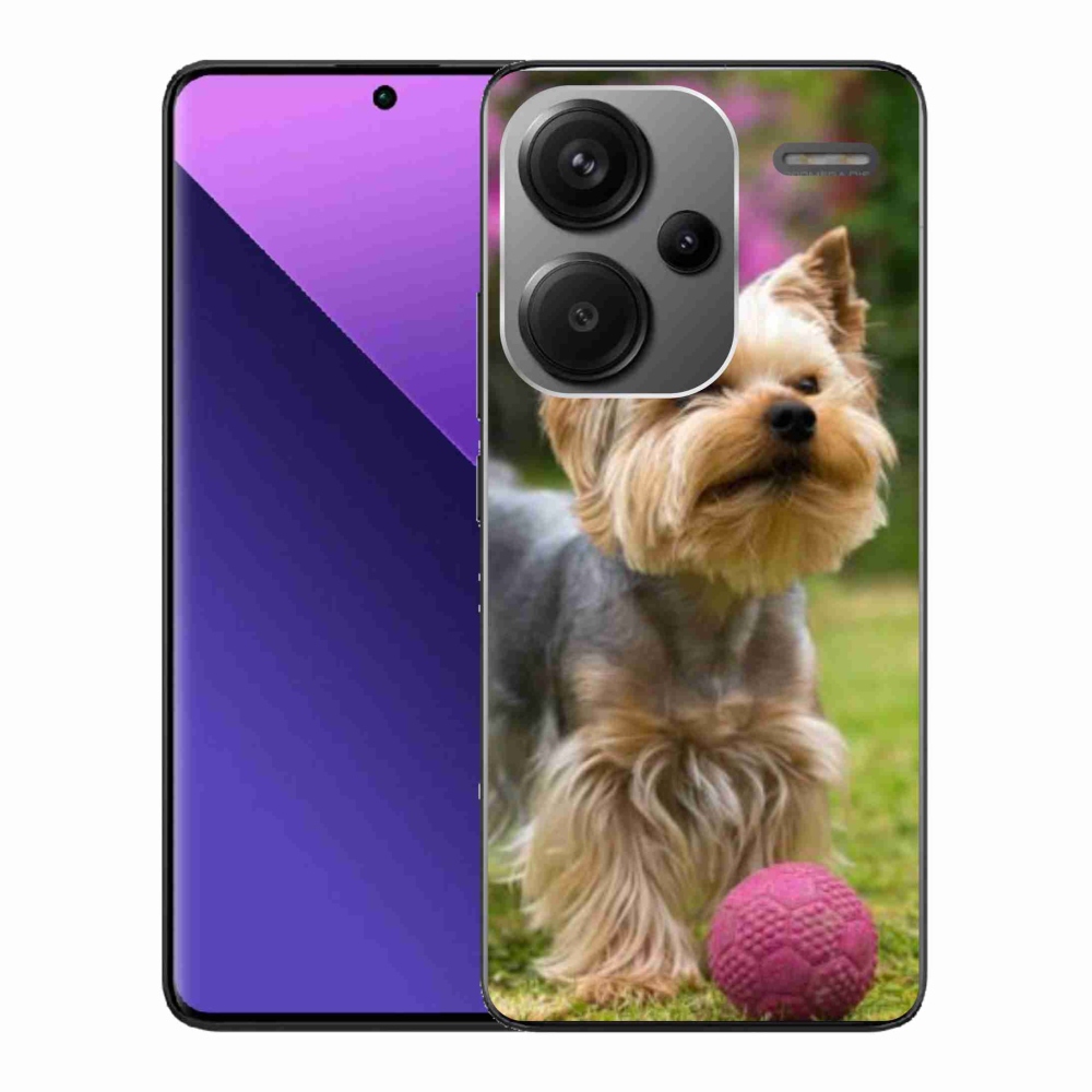 Gelový obal mmCase na Xiaomi Redmi Note 13 Pro+ 5G - jorkšír 4