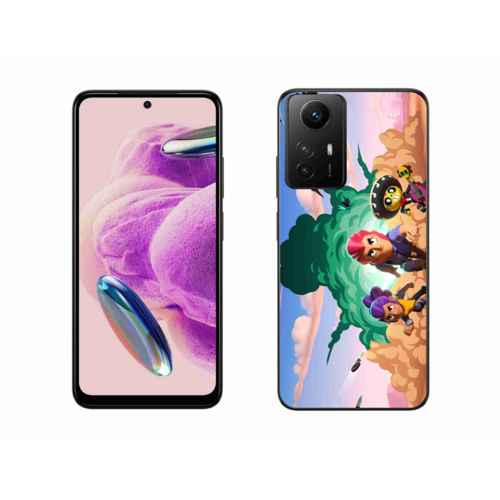 Gelový kryt mmCase na Xiaomi Redmi Note 12S - brawl stars